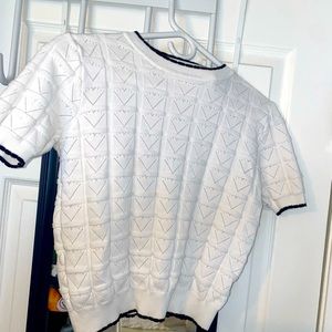 Small White SHEIN Tee
